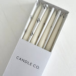 Ivory Tapered Candles - Bulimba Home