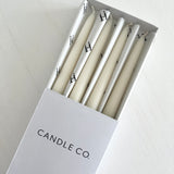 Ivory Tapered Candles - Bulimba Home