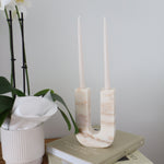 Bulimba Home calacatta marble candelabra