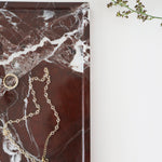 Bulimba home decorative marble tray for jewellery, tv remotes or perfumes.