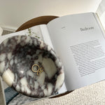 bulimba home marble calacatta viola cloud decorative bowl