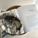 bulimba home marble calacatta viola cloud decorative bowl