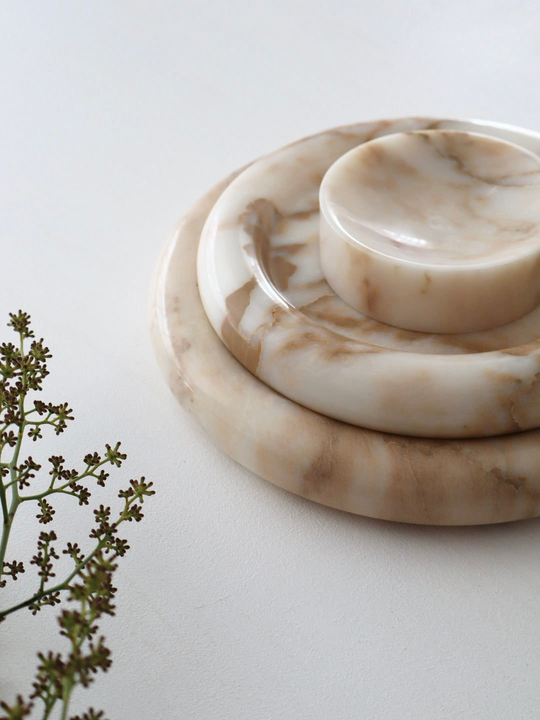 Donut Bowl Calacatta Brown Trio - Bulimba Home