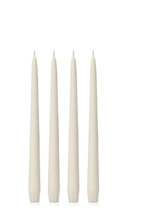 Ivory Tapered Candles - Bulimba Home