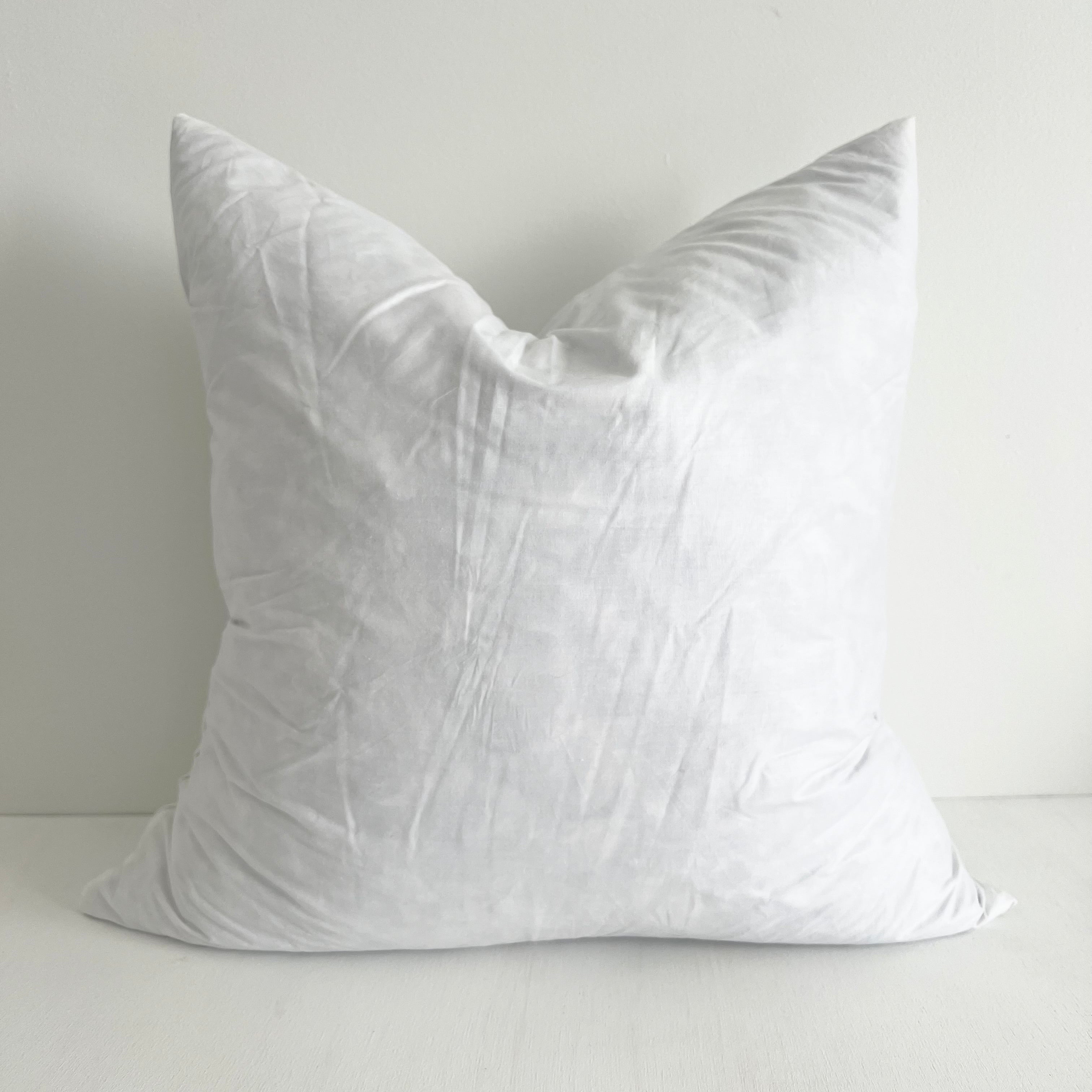 Duck feather 52cm x 52cm insertion cushion