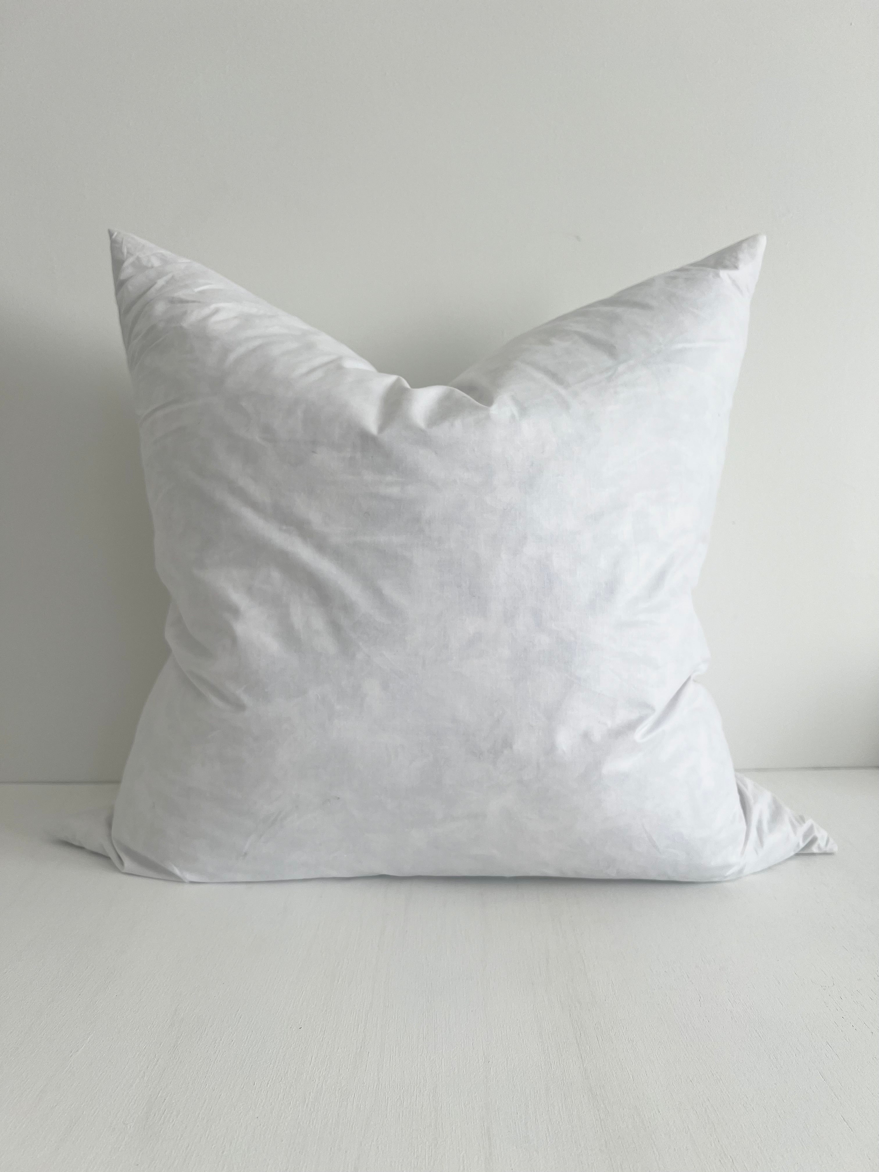Bulimba home duck feather 62cm x 62cm cushion inserts