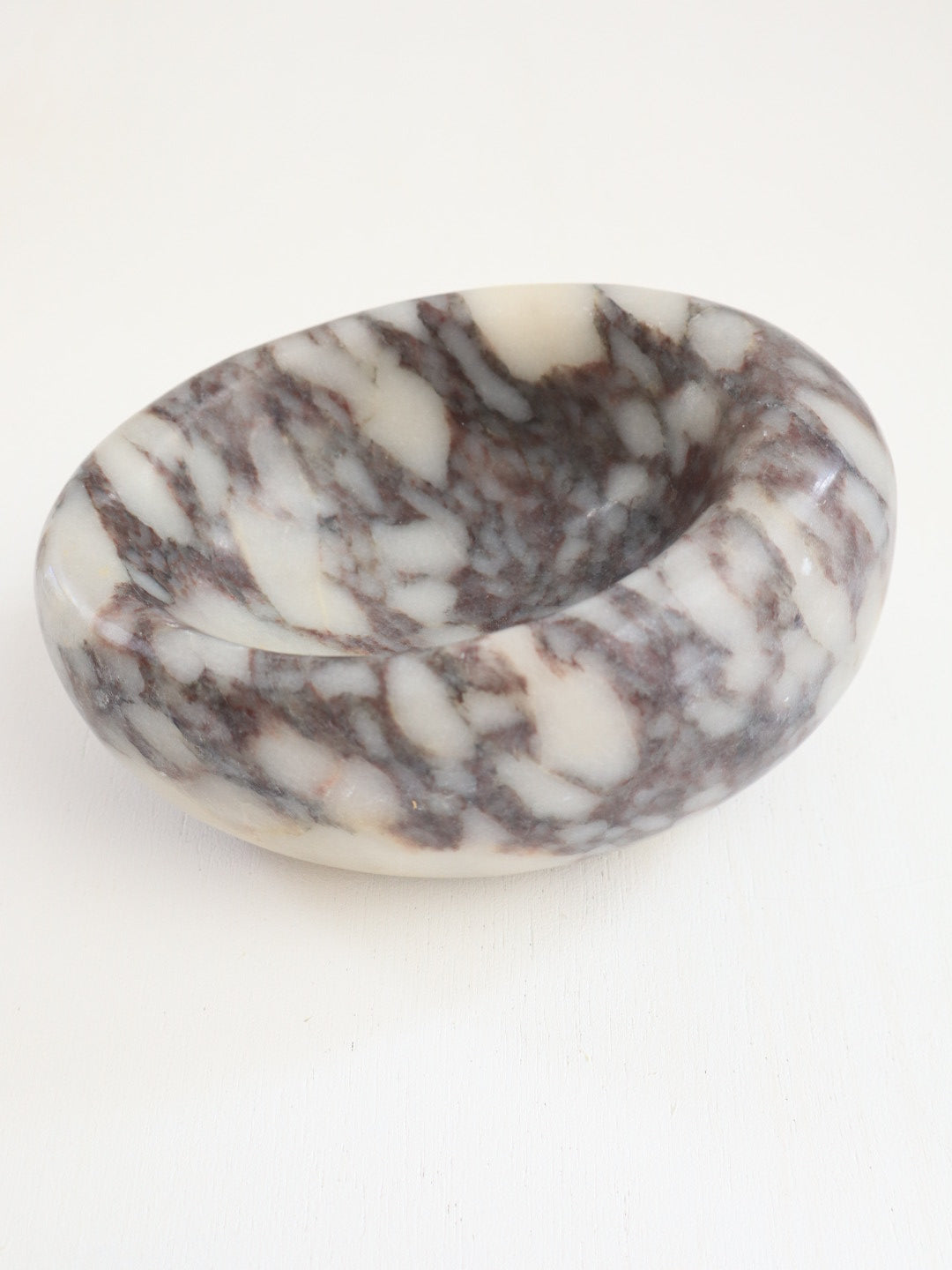 bulimba home calacatta viola marble cloud bowl