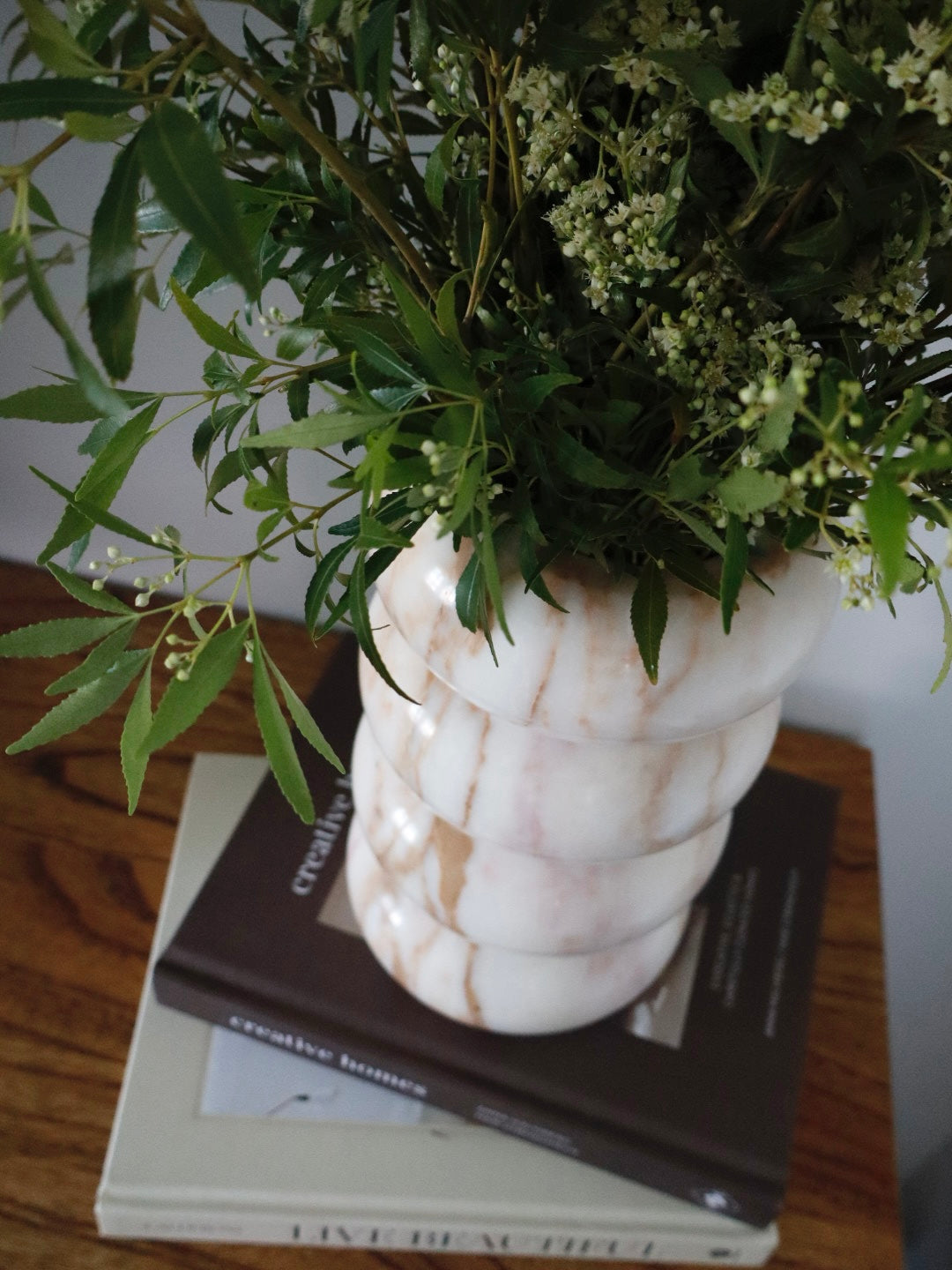 Bulimba home marble bubble vase