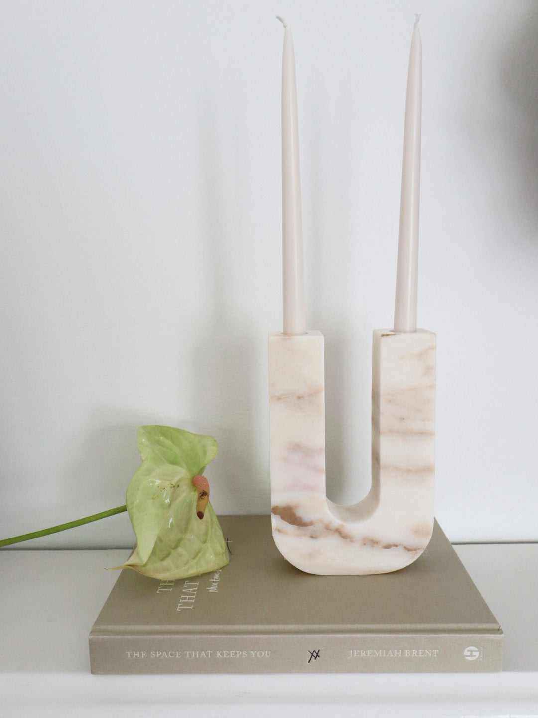 bulimba Home calacatta marble Candelabra