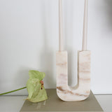 bulimba Home calacatta marble Candelabra