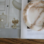 bulimba home calacatta brown marble decorative tray