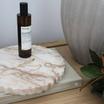 Bulimba Home Calcatta brown scallop edge tray