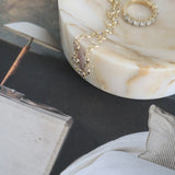 Bulimba home calacatta brown marble jewellery dish