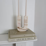 bulimba Home calacatta marble candelabra