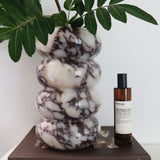 Marble Bubble Vase Calacatta Viola