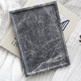 Rectangle Tray Hermes Grey