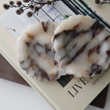 Scalloped Edge Dish Calacatta Viola