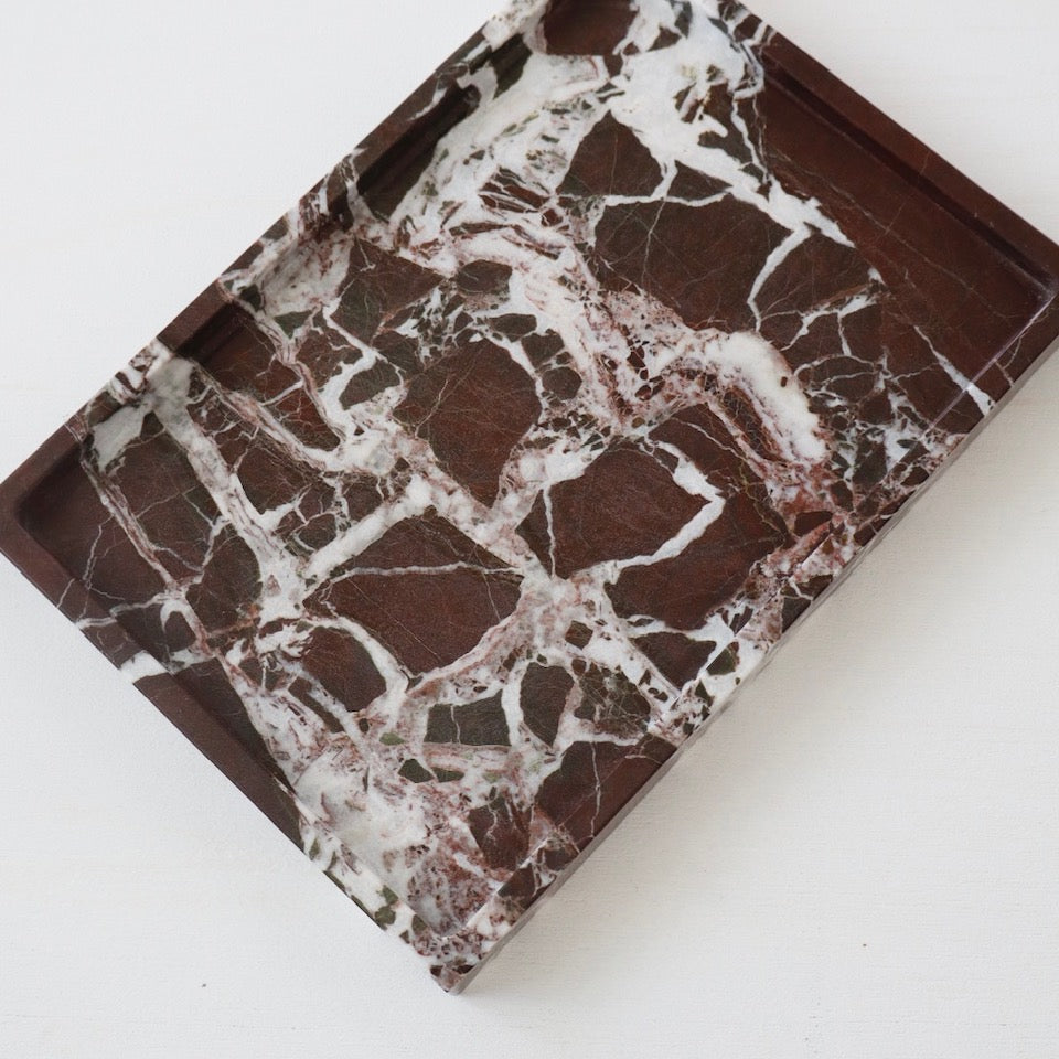 Rectangle Rosso Levanto Tray