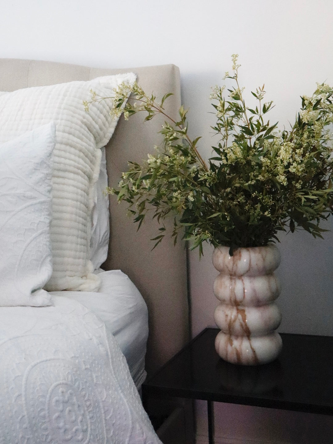 Bulimba home marble bubble vase